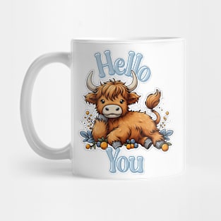 Hello You (Cute Cow) Mug